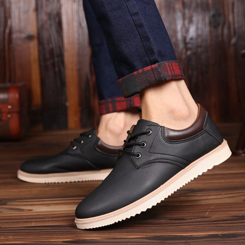 Men’s Casual Flat Oxford Sneakers