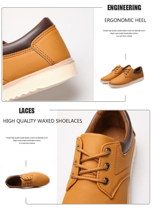 Men’s Casual Flat Oxford Sneakers